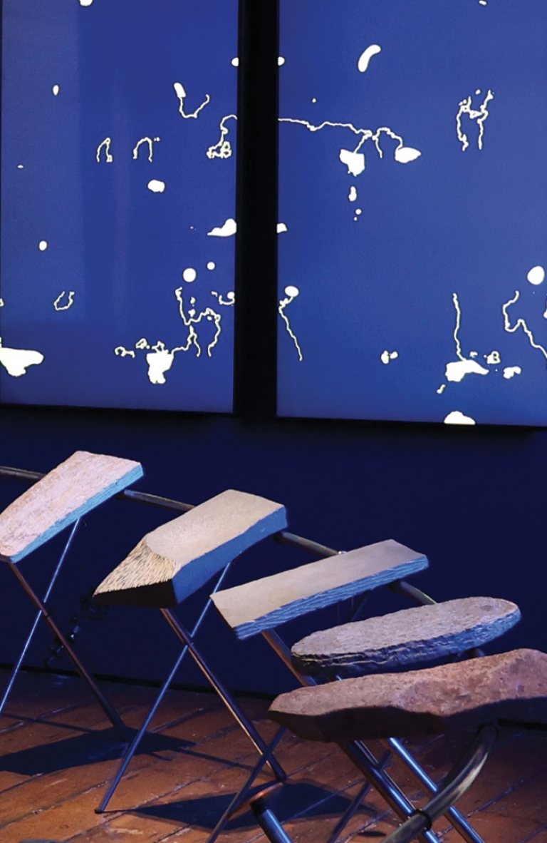 El proceso detrás de “Resonancias Tectónicas”, el pabellón chileno que ganó oro en la Bienal de Diseño de Londres