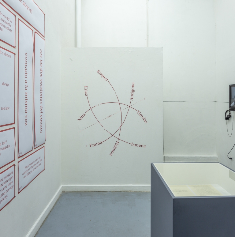 Cuatro mujeres, dos palabras, un corifeo y una epopeya común: la geografía afectiva de Natalia Lassalle-Morillo.