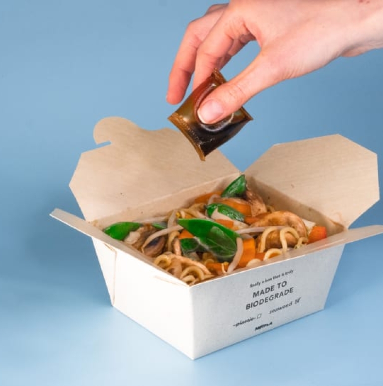 Notpla: las algas como el futuro del packaging