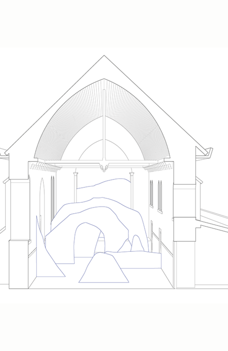 Exposición «Un elefante y un paisaje» de Elena Loson: Expandir los límites del dibujo