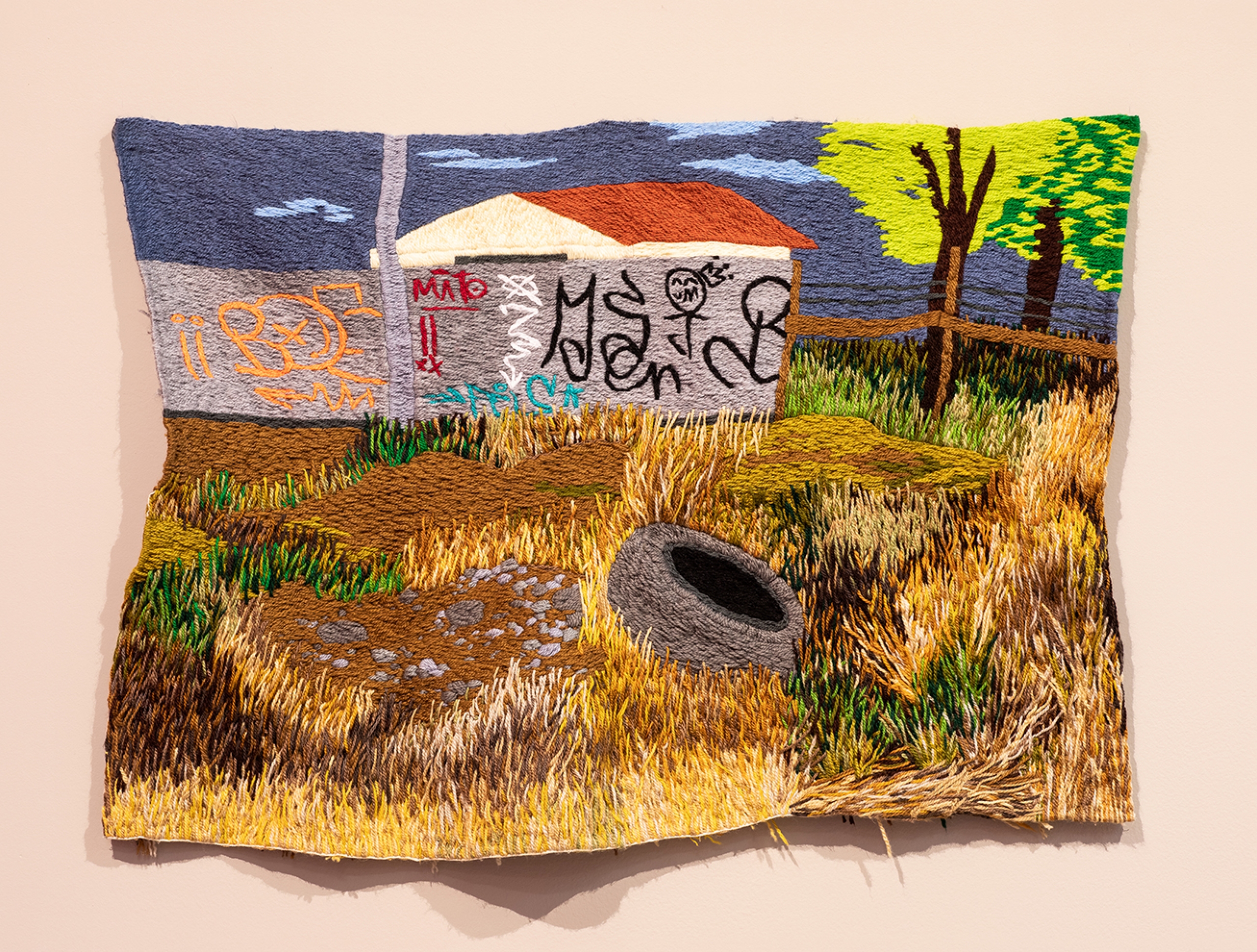 La periferia se borda y se teje en el arte textil de Claudia Gutiérrez