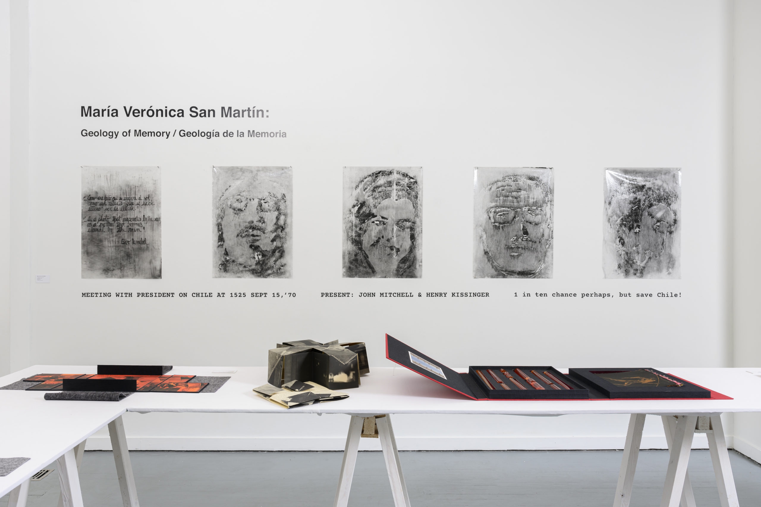 María Verónica San Martín exhibe Geología de la Memoria en The Print Center
