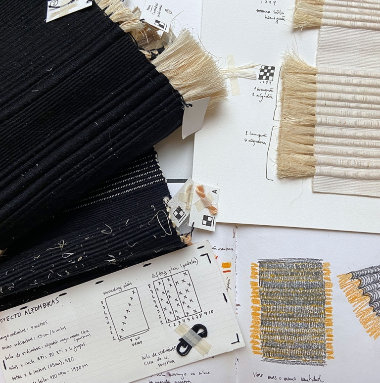 Los textiles naturalistas de Isabel Infante: creaciones que hablan de biodiversidad, cultura y territorio